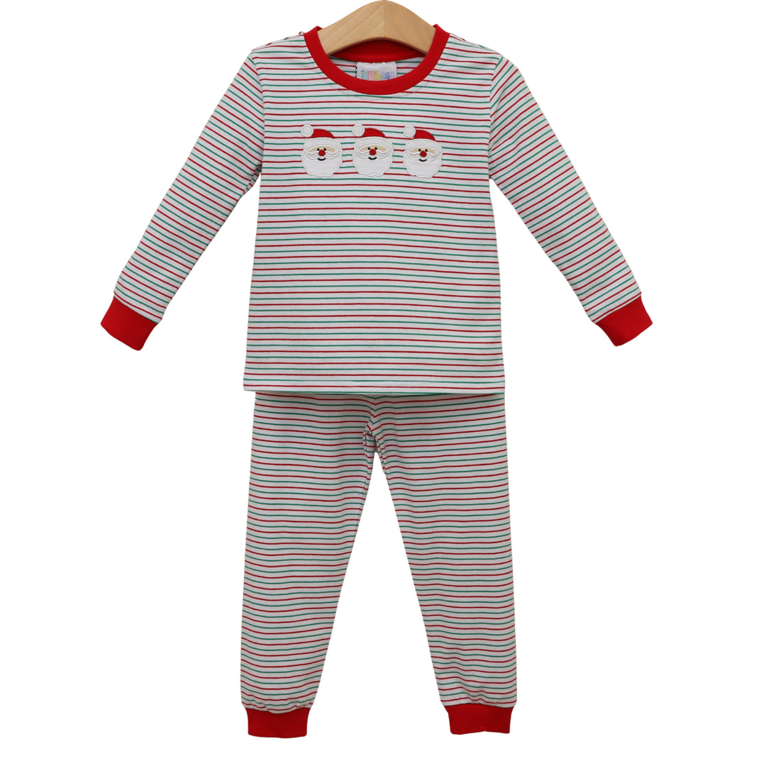 Christmas Candy Stripe Santa Set