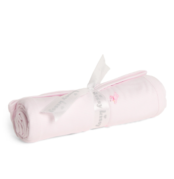 Blanket w/ Hand Emb- Premier Puppies- Pink