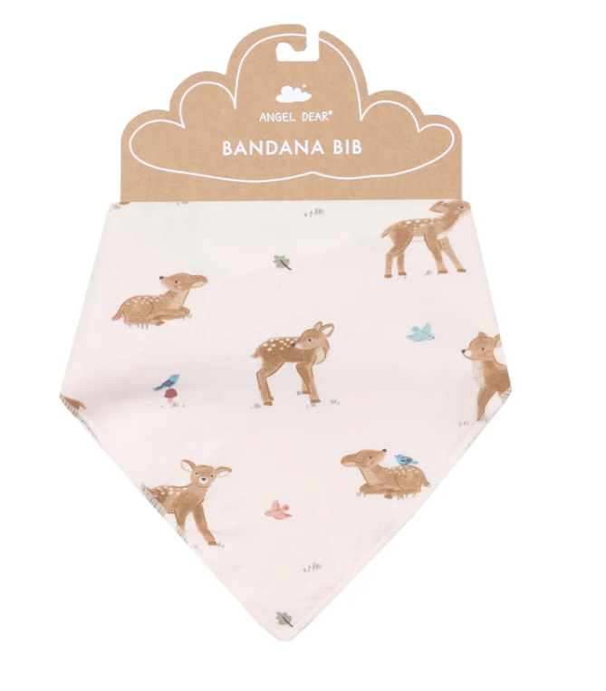 Bandana Bib -  Soft Deer