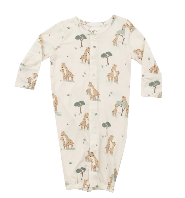 Convertible Gown- Giraffe Families -