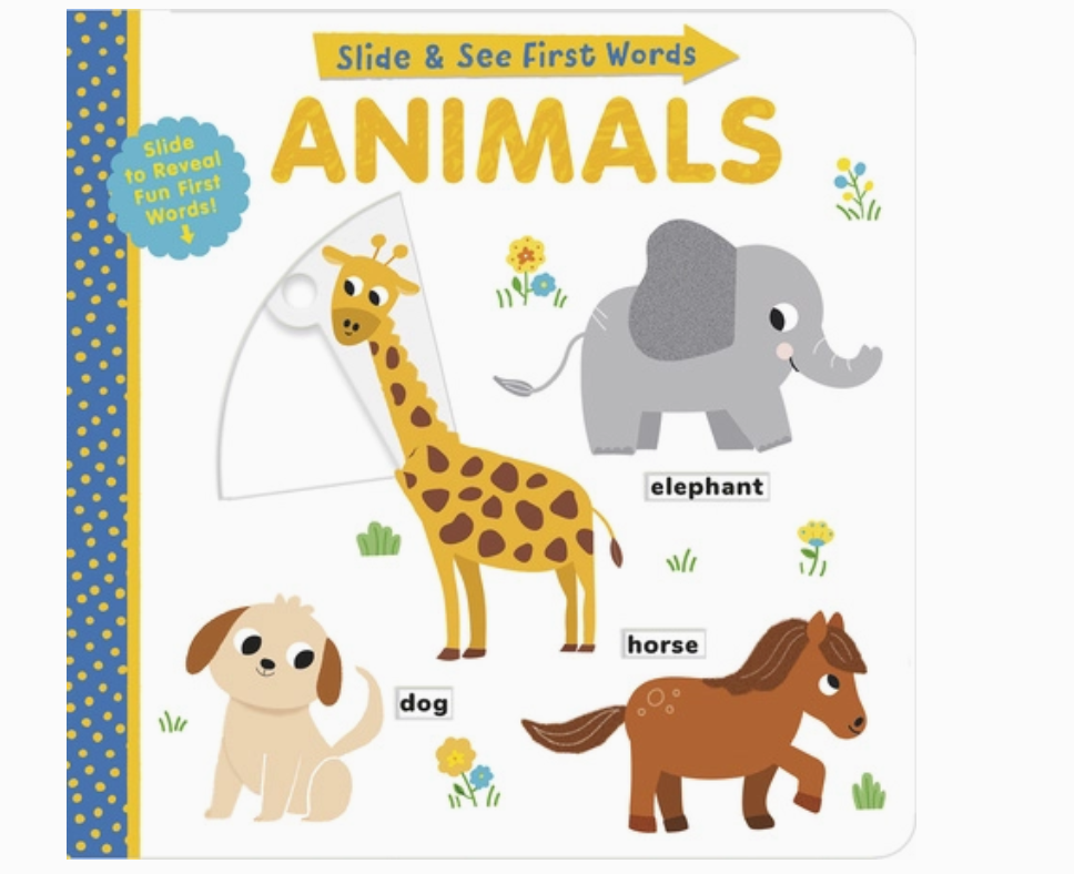 Slide & See Animals Book