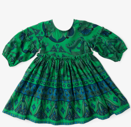 Savannah Dress -Emerald