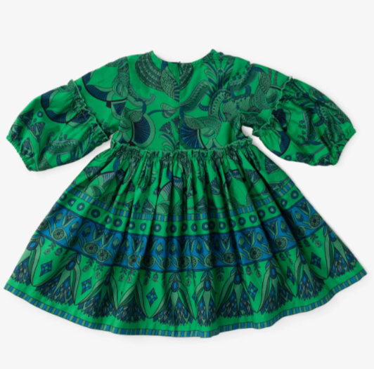 Savannah Dress -Emerald