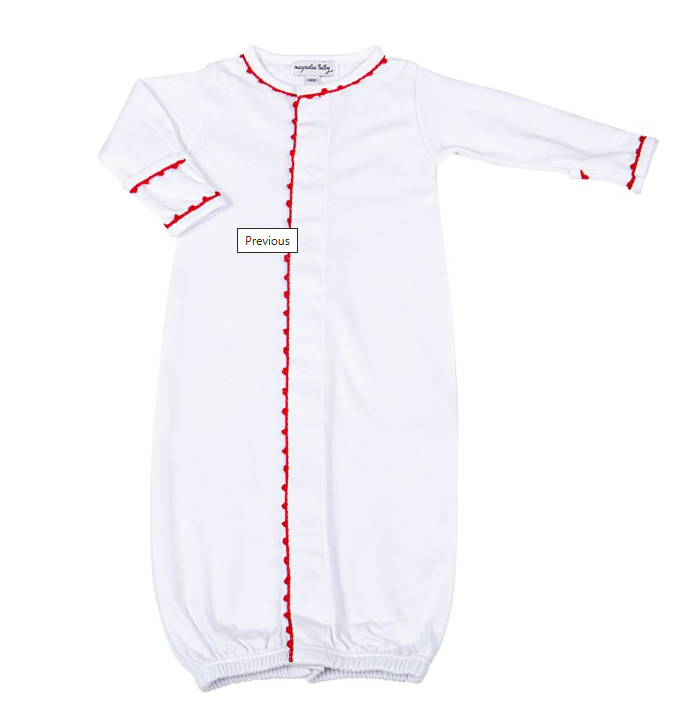 Holiday Baby Joy Converter Gown