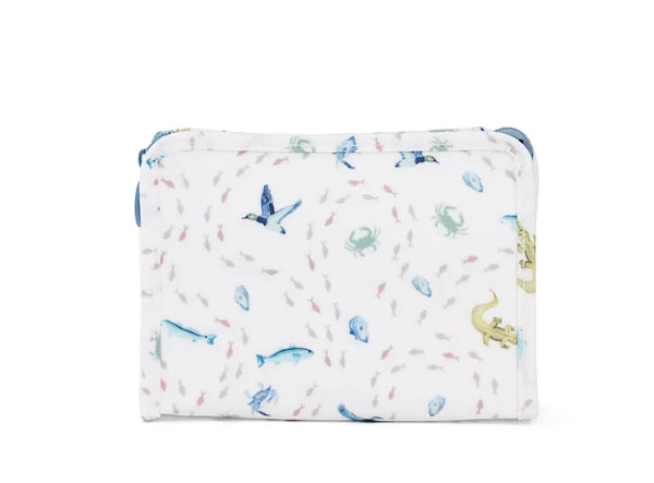 Roadie Zip Pouch- Coastal Tides- PRE ORDER