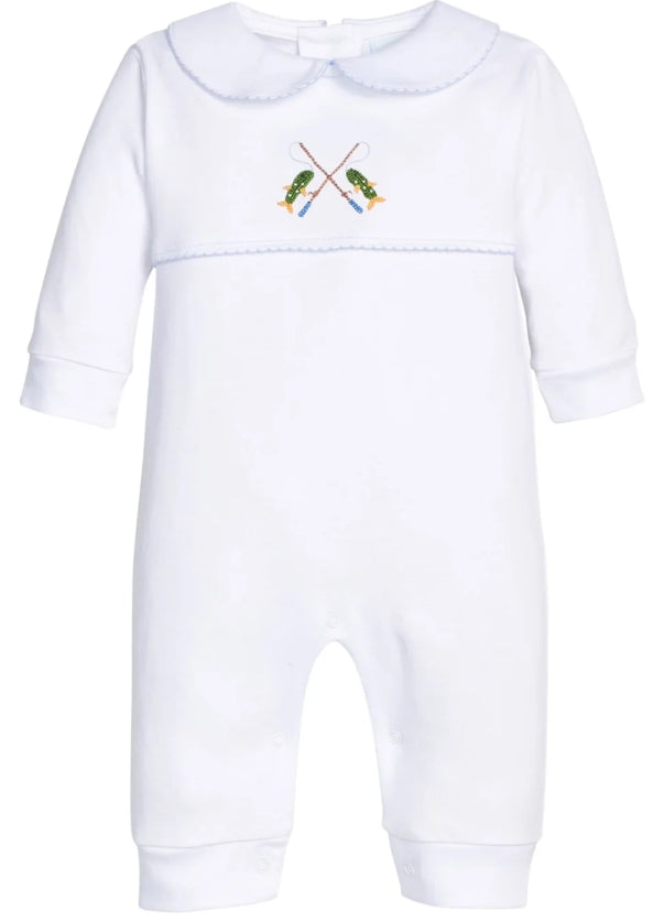 Crochet Playsuit- Fishing Rod