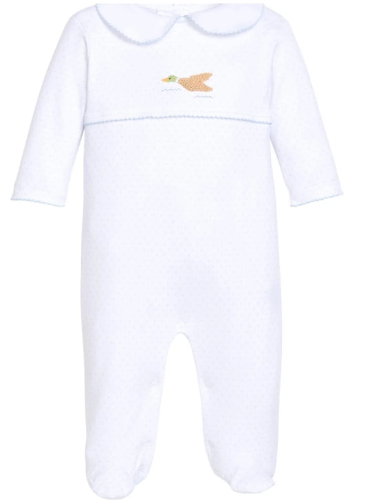 Crotchet Footie- Flying Mallard