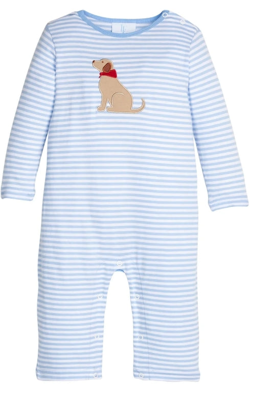 Applique Romper- Seated Lab