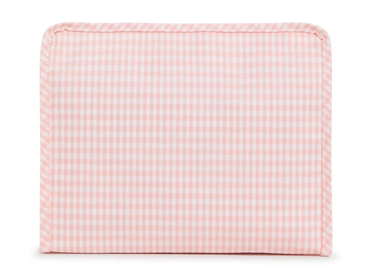 Roadie Zip Pouch- Gingham Taffey- PRE ORDER
