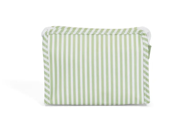 Roadie Zip Pouch- Pimlico Stripe Sage- PRE ORDER