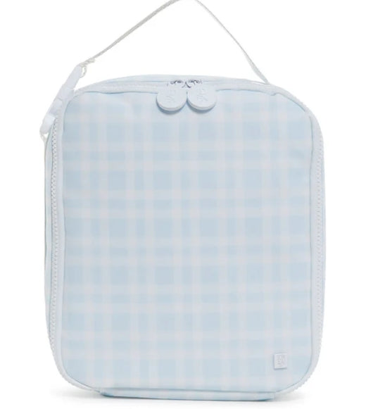 Lunch Box- Pimlico Blue Plaid- PRE ORDER