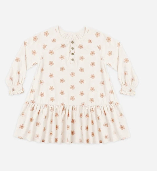 Swing Dress Pink Daisies