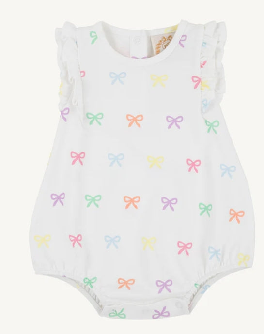 Bitty Bows Ruehling Ruffle Pima Bubble