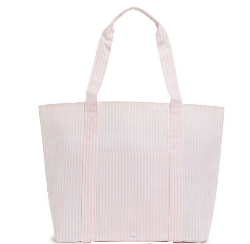 Jumbo XL Tote- Pimlico Stripe Pink-PRE ORDER