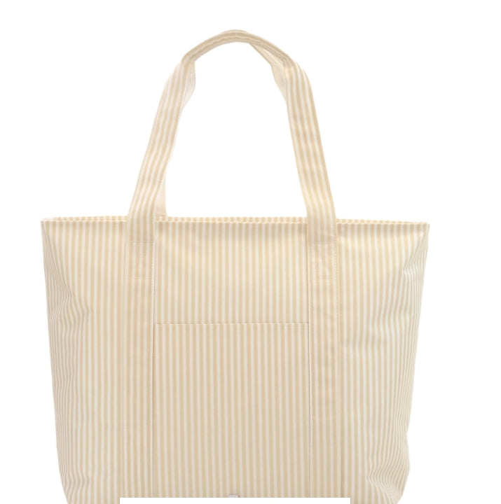 Jumbo XL Tote- Pimlico Stripe Sand- PRE ORDER