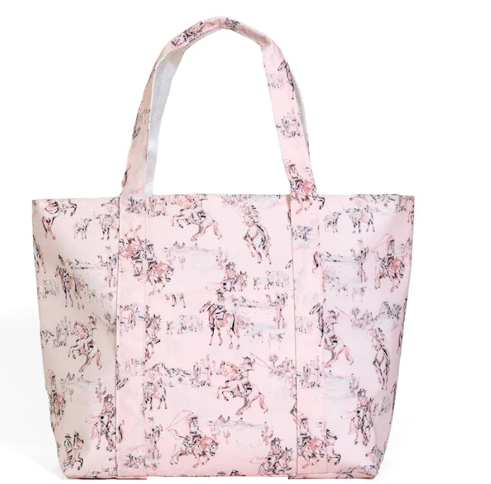 Jumbo XL Tote- Cowgirl Toile- PRE ORDER