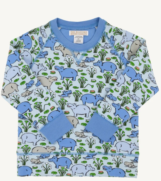 Bal Harbour Hippo Cassidy Crewneck