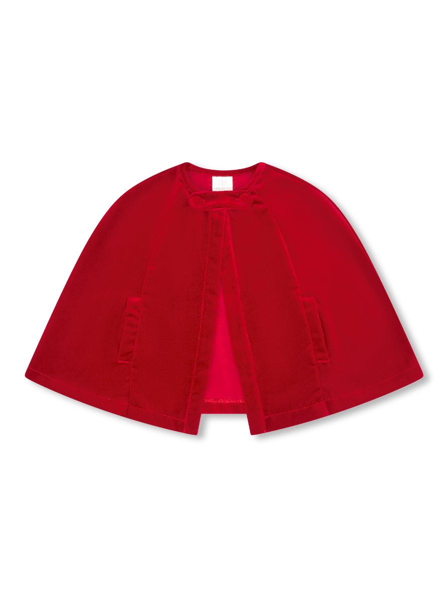 Royal Cape - Ruby Red Velvet