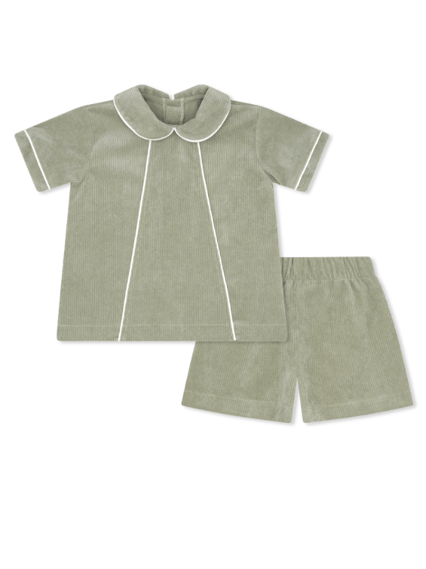 Adam Short Set - Sweetgrass Corduroy