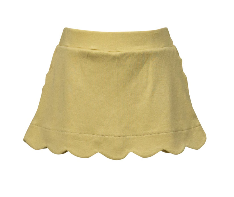 Sophie Scallop Skort- Khaki