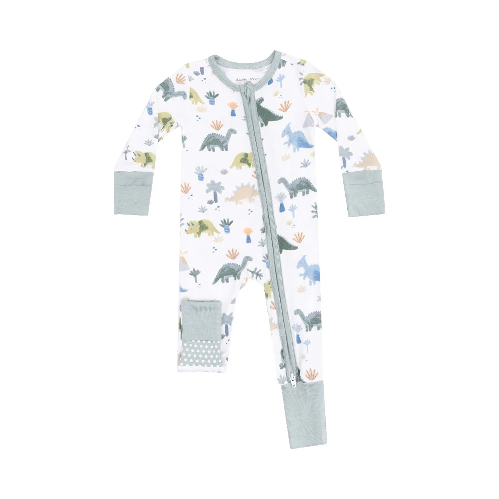 Soft Dinos 2 Way Zipper Romper