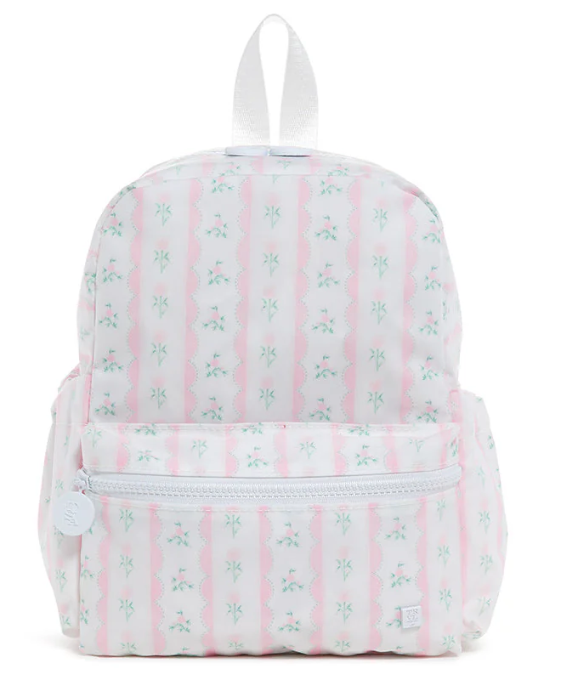Mini Backpacker - Pink Ribbon Floral