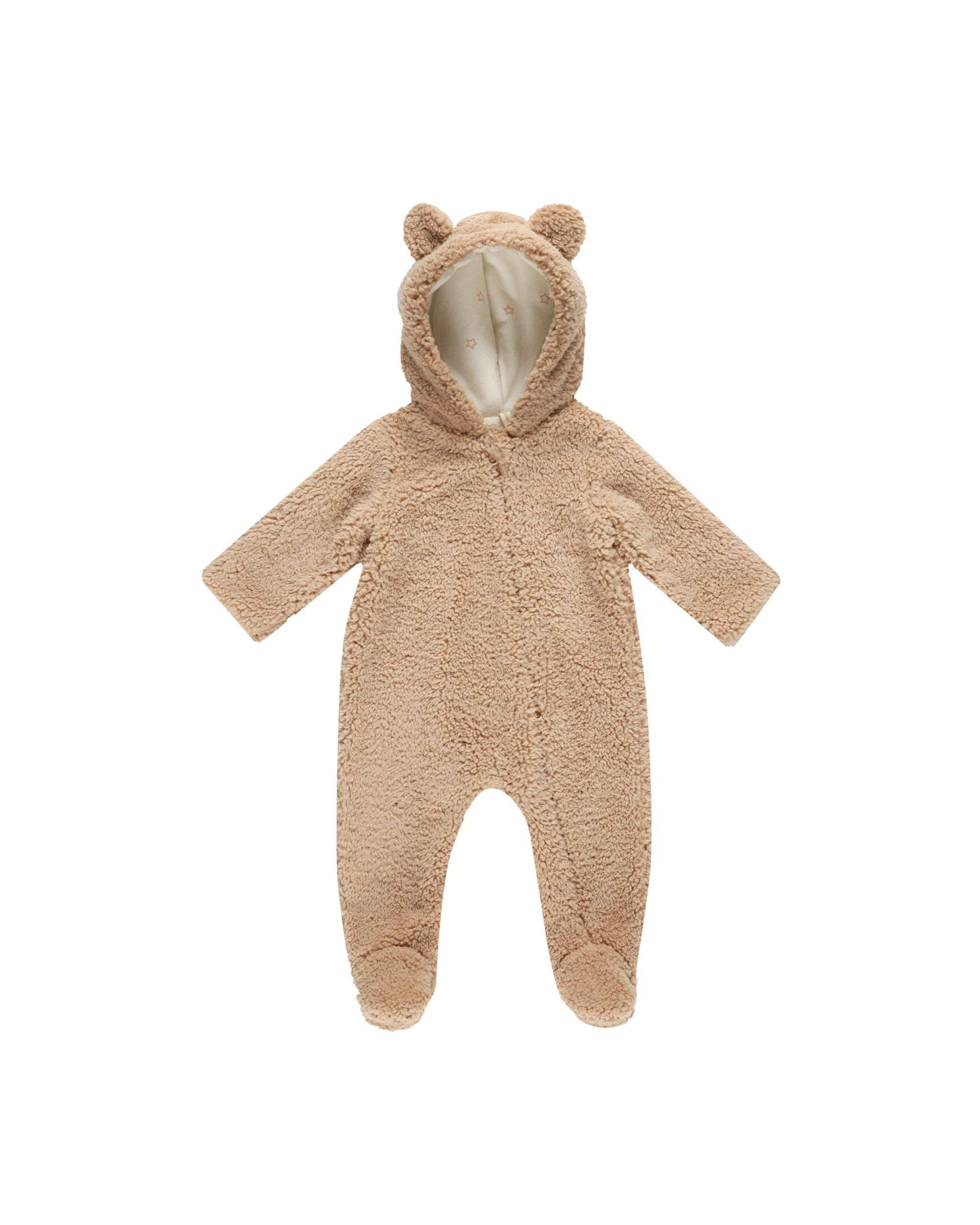 Bear Jumpsuit- Beige