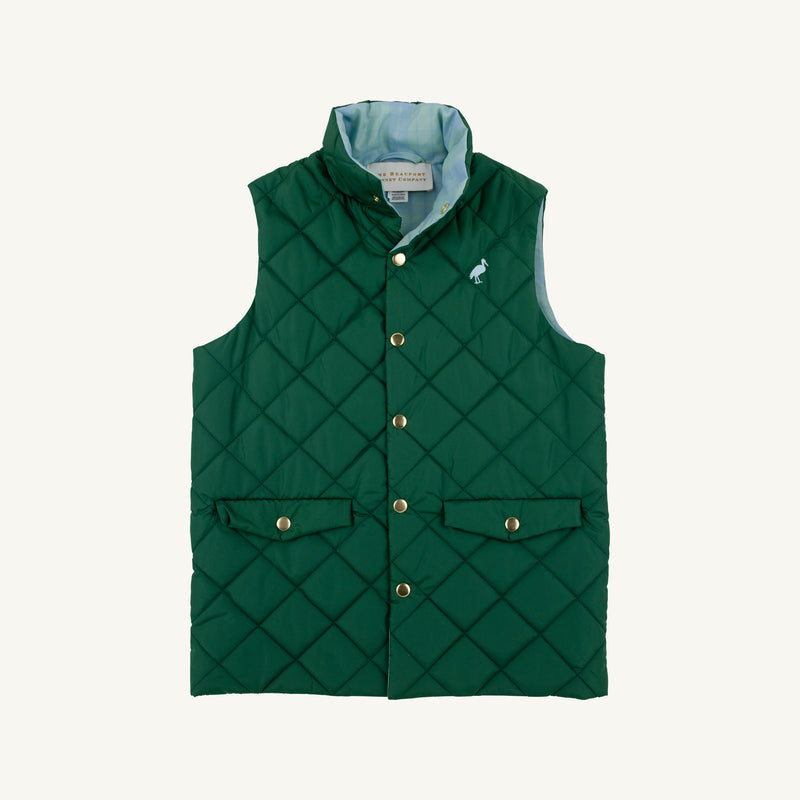 Vaughn Vest | Saratoga Gate Green / Audubon Park Plaid