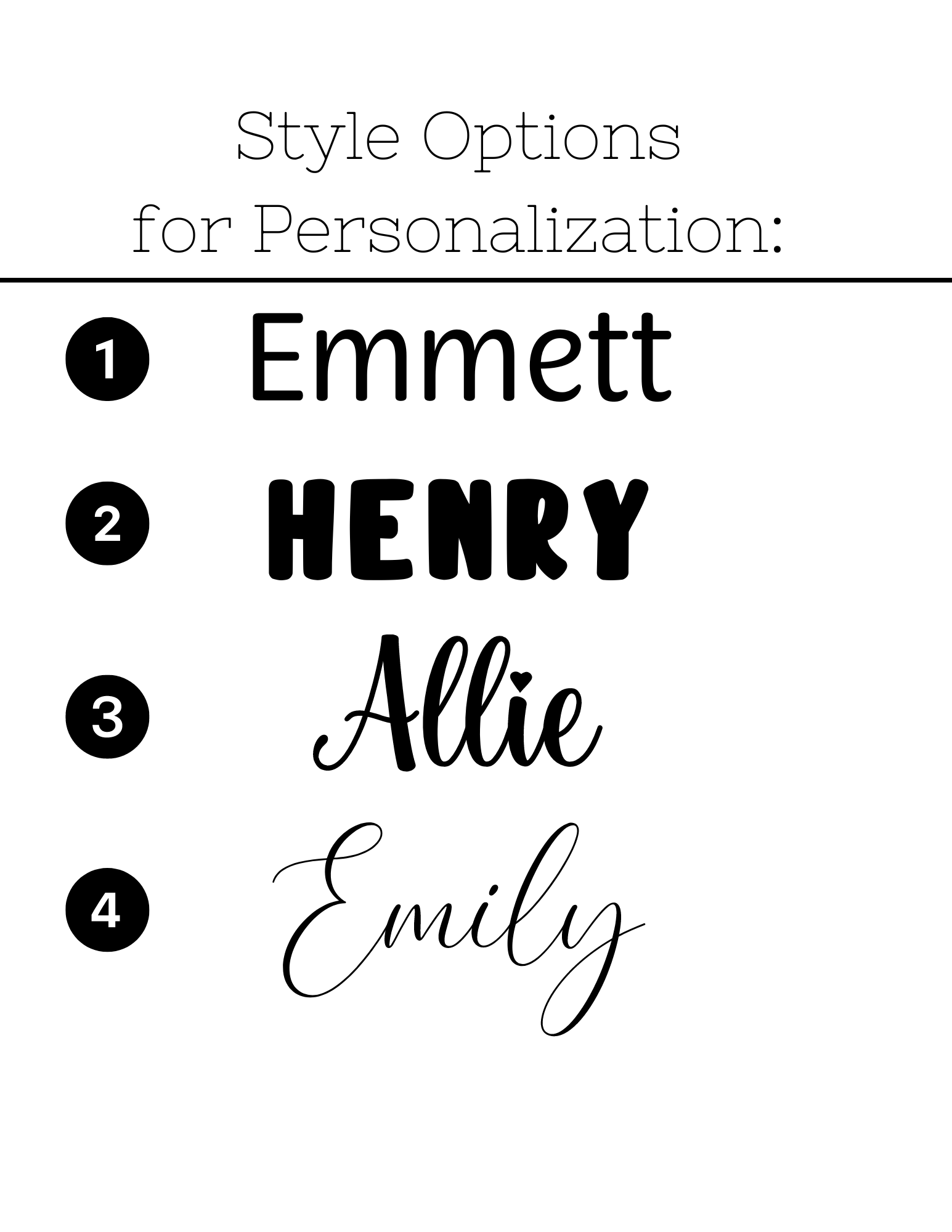 Ornament Personalization