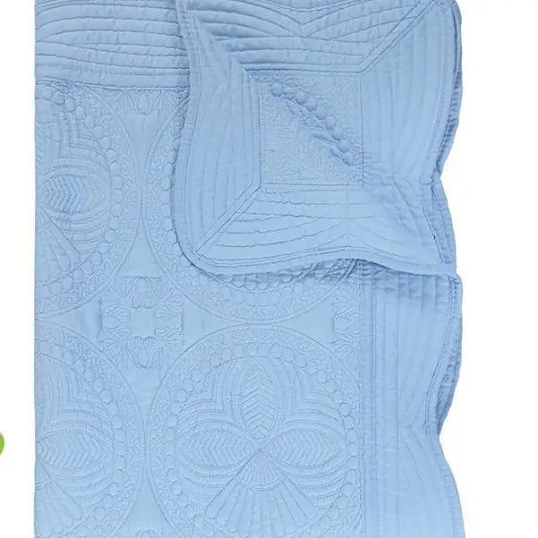 Heirloom Quilt - Light Blue