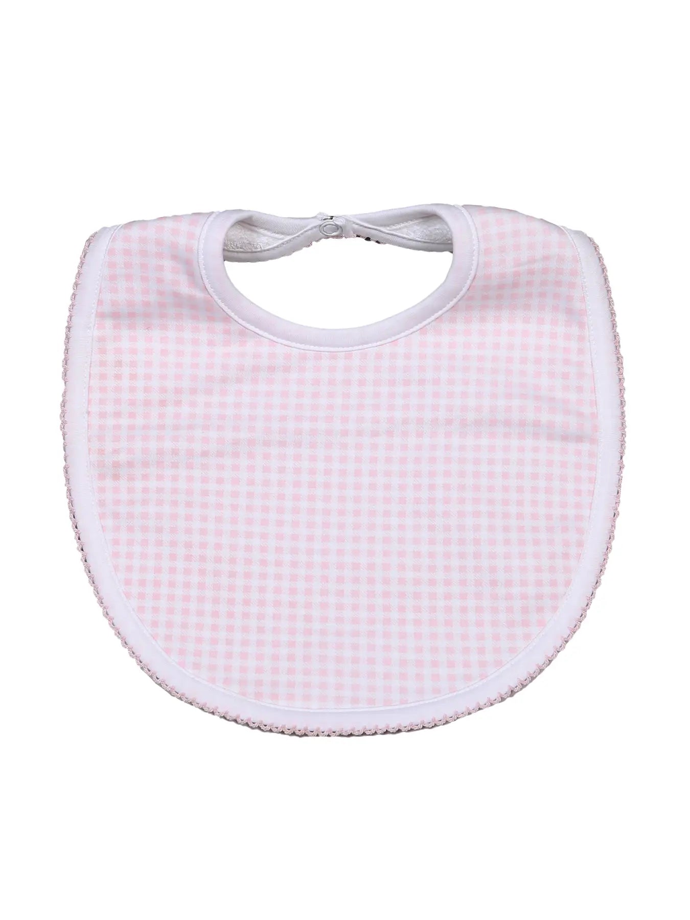 Pima Bib- Olivia Pink Ging