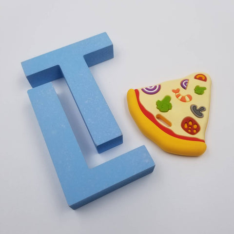 Silicone Teething Toy- Pizza