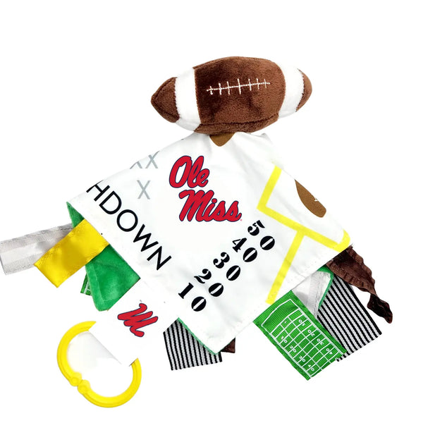 Stroller Tag Toy Lovey- Ole Miss Rebels