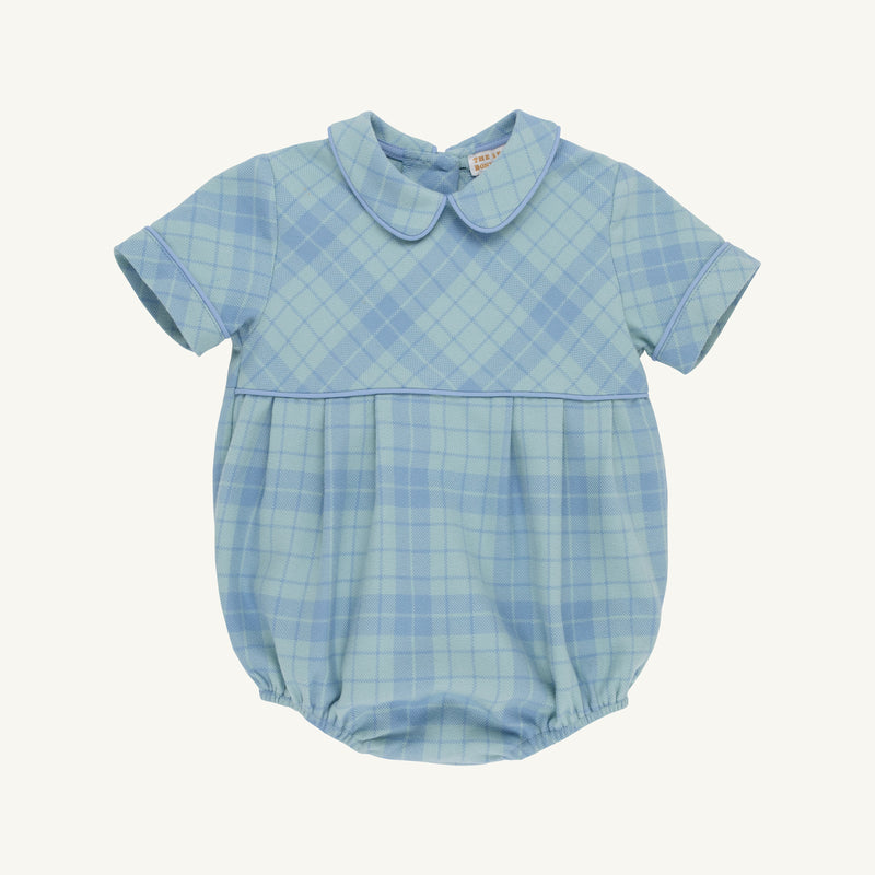 Bradford Bubble | Audubon Park Plaid / Sarasota Sky