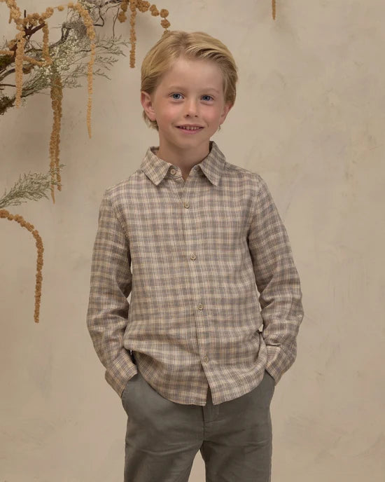 Harrison Button Down- Fall Plaid