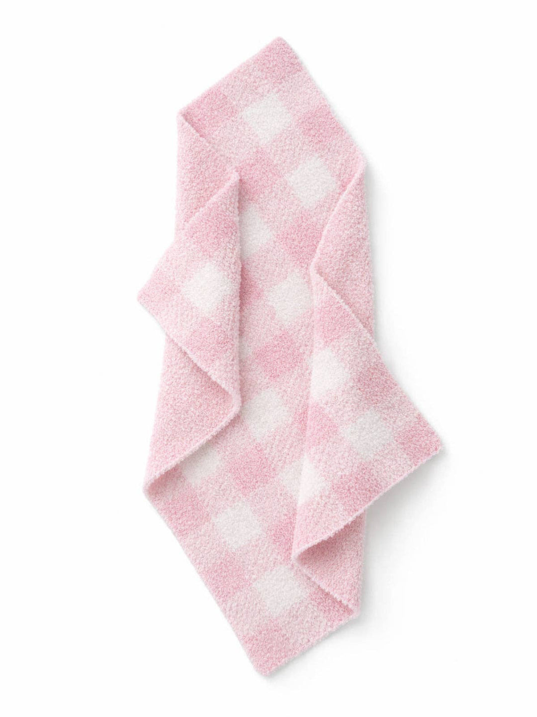 Bliss Gingham Mini Blanket, Petal Pink