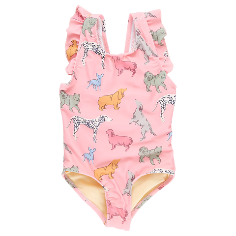 Liv Suit - Pink Dogs