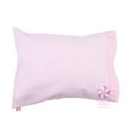 Traveler Pillow Case- Pink Seersucker