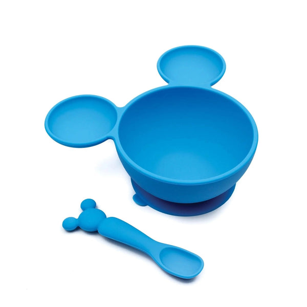 Silicone First Feeding Set- Mickey Mouse