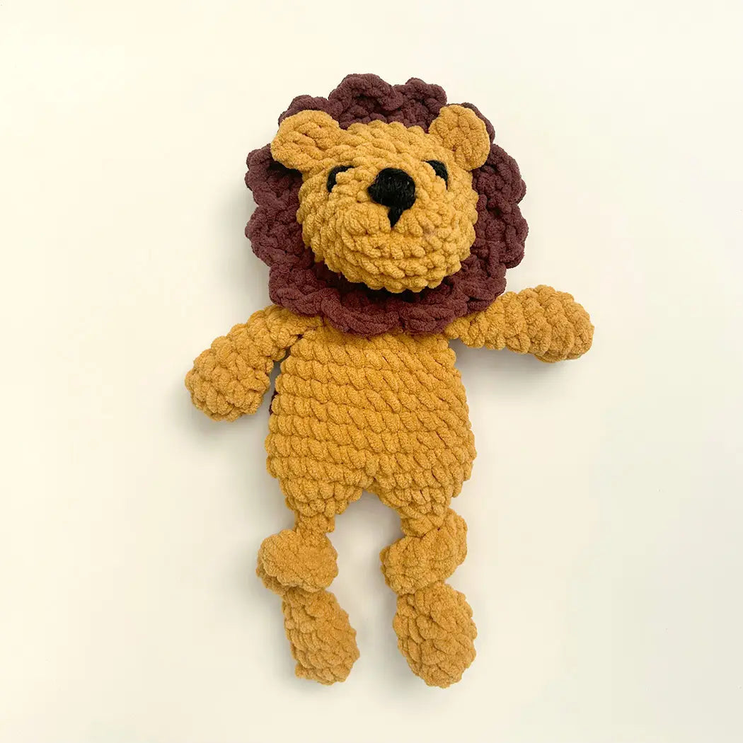 Chenille Lovey Doll - Lion