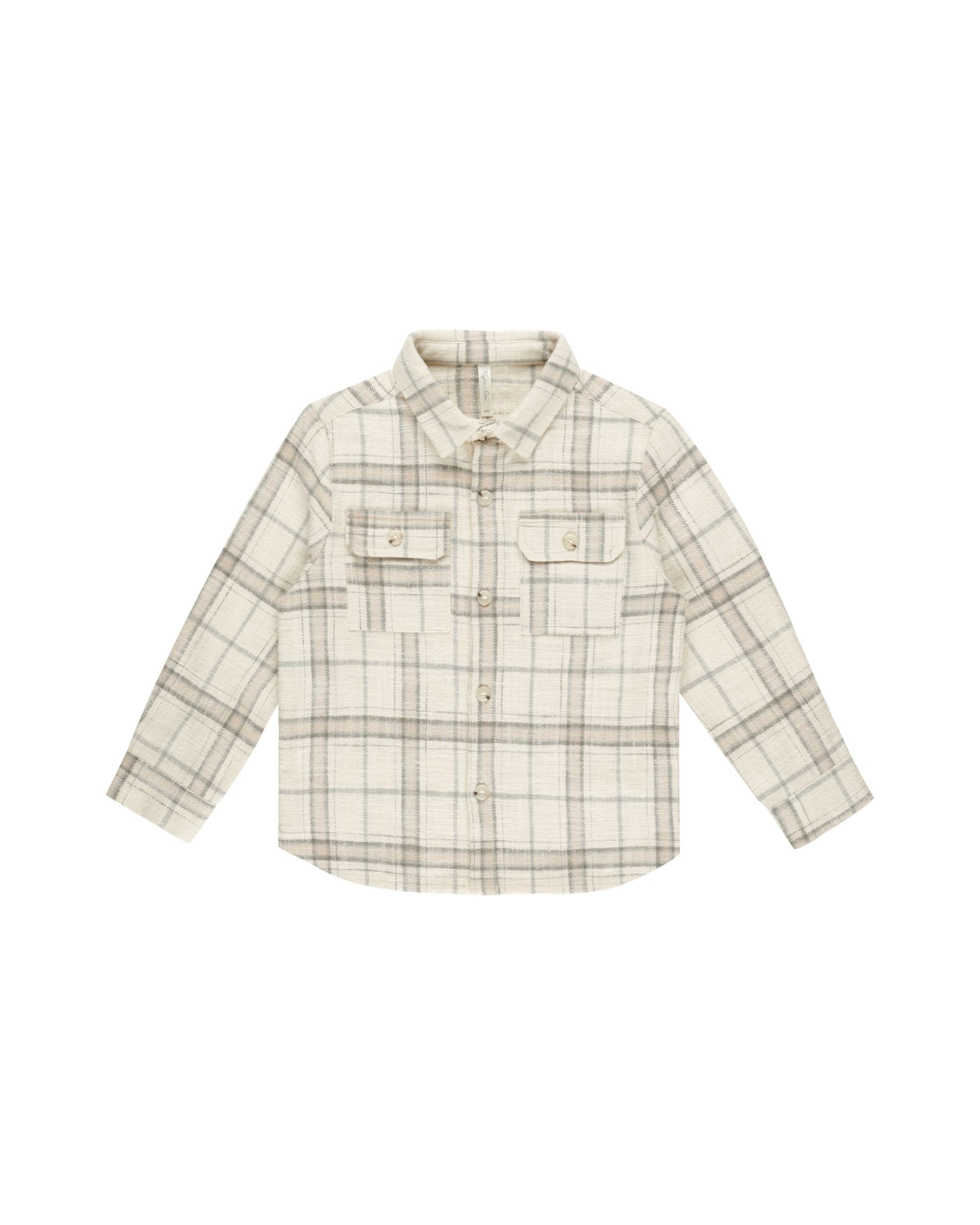 Collared LS -  Rustic Plaid