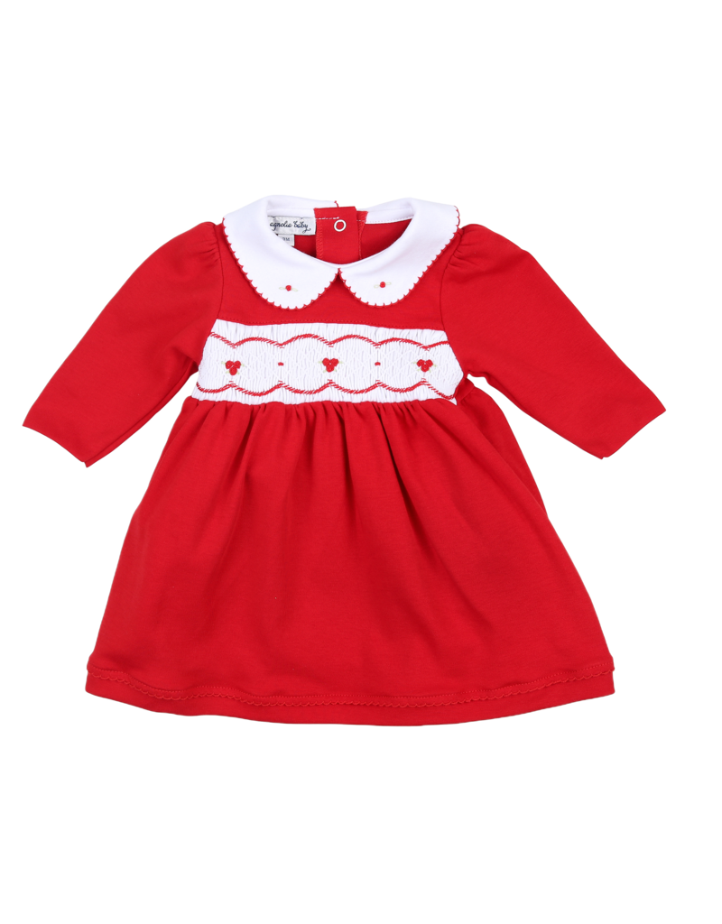 Cora Cooper Smock Collared L/S Dress