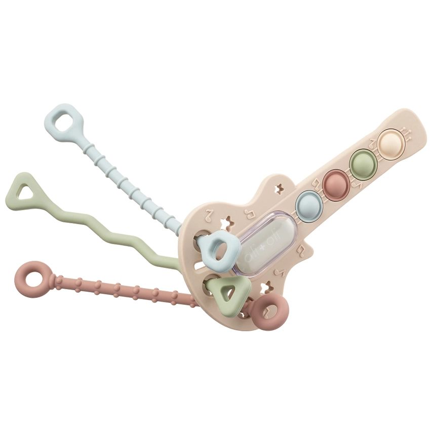 Pull & Teether Toy- Guitar