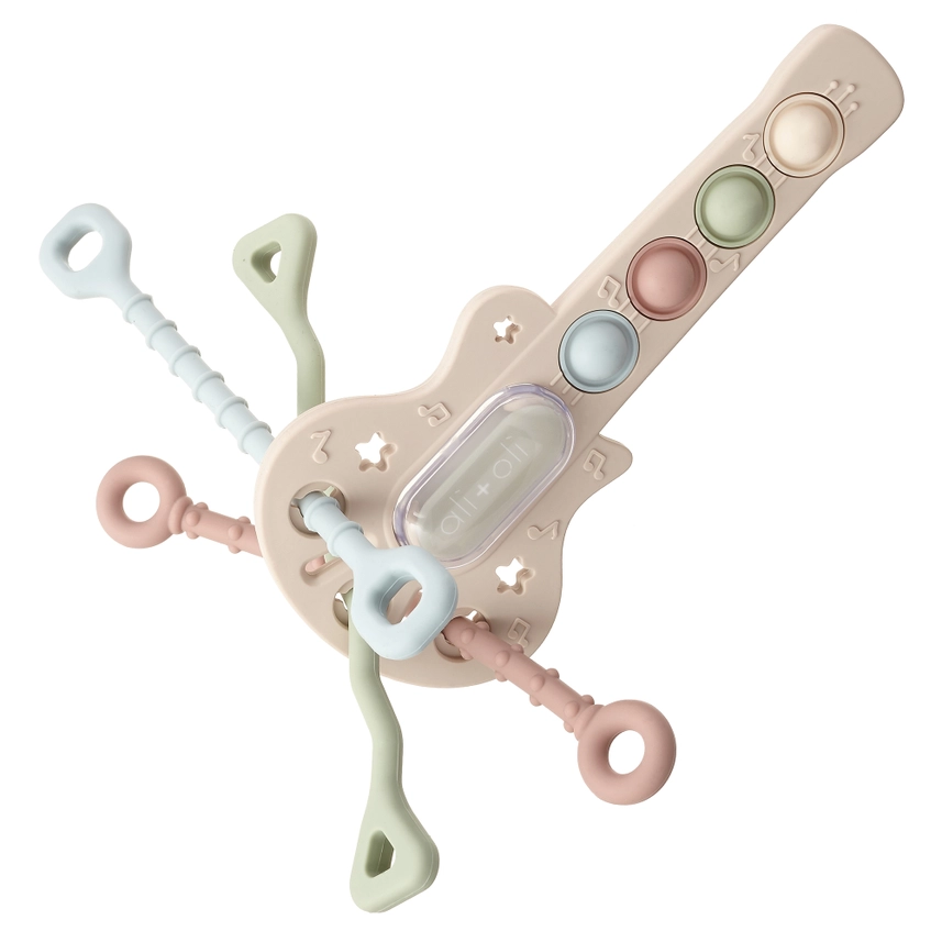 Pull & Teether Toy- Guitar