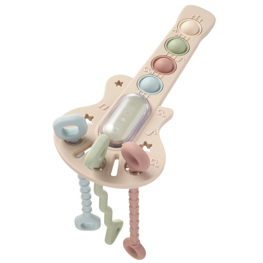 Pull & Teether Toy- Guitar