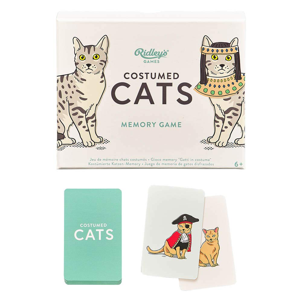 Costume Cats Memory Game