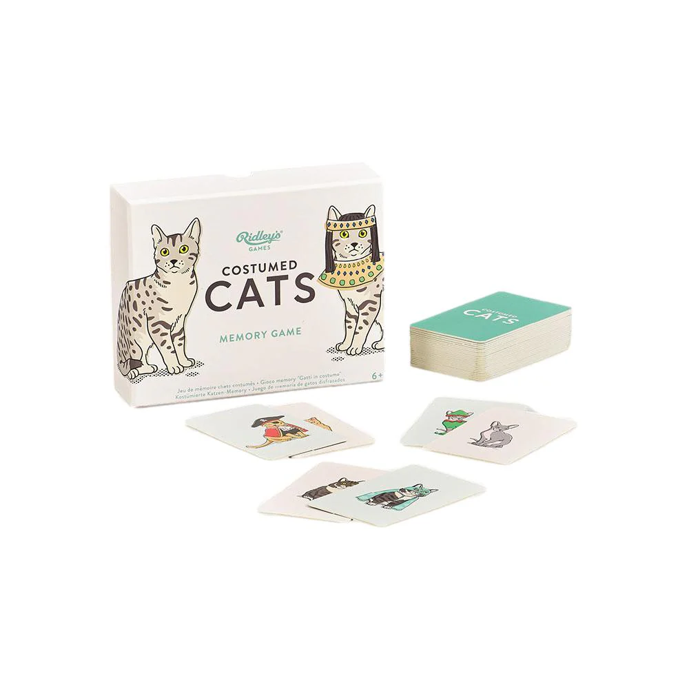 Costume Cats Memory Game