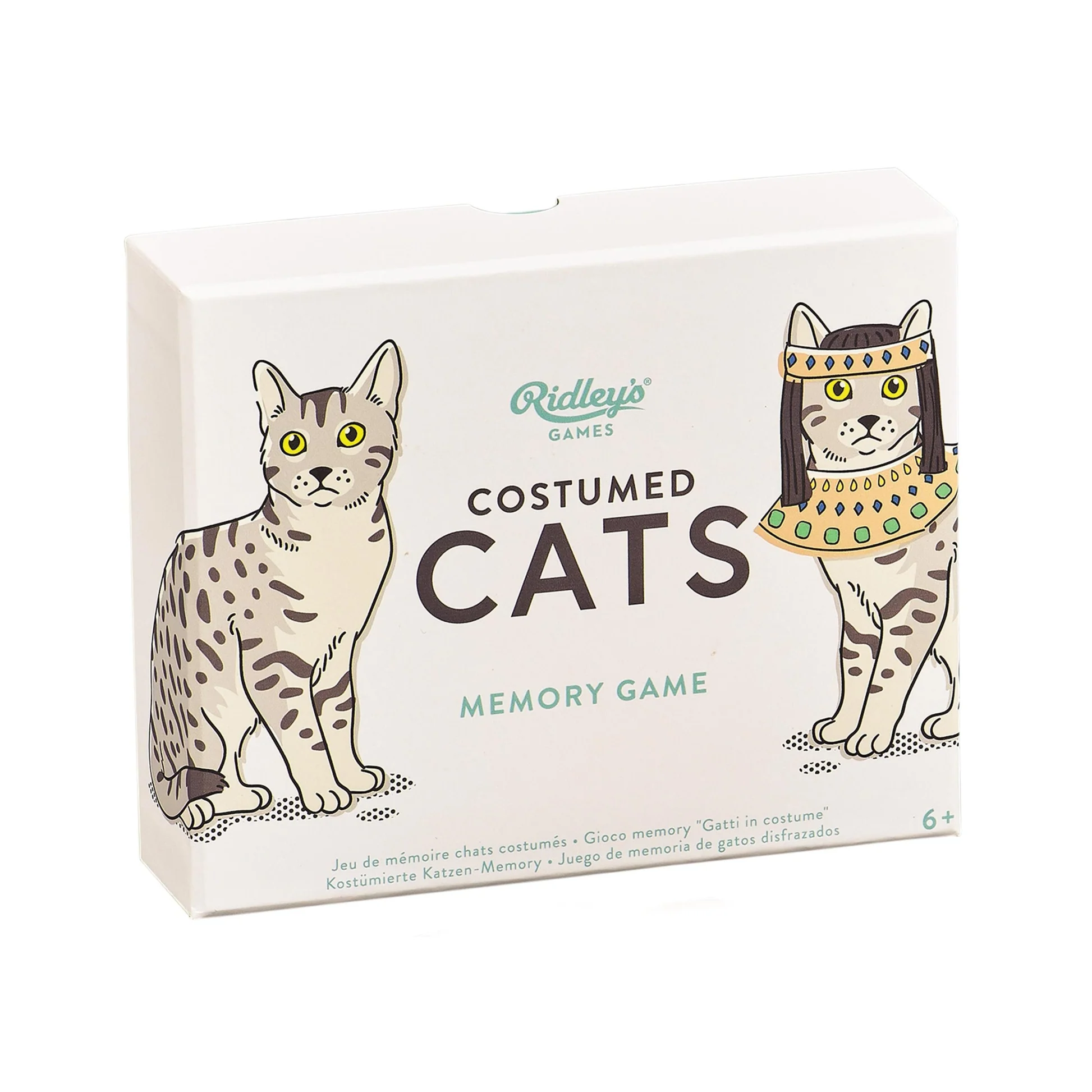 Costume Cats Memory Game