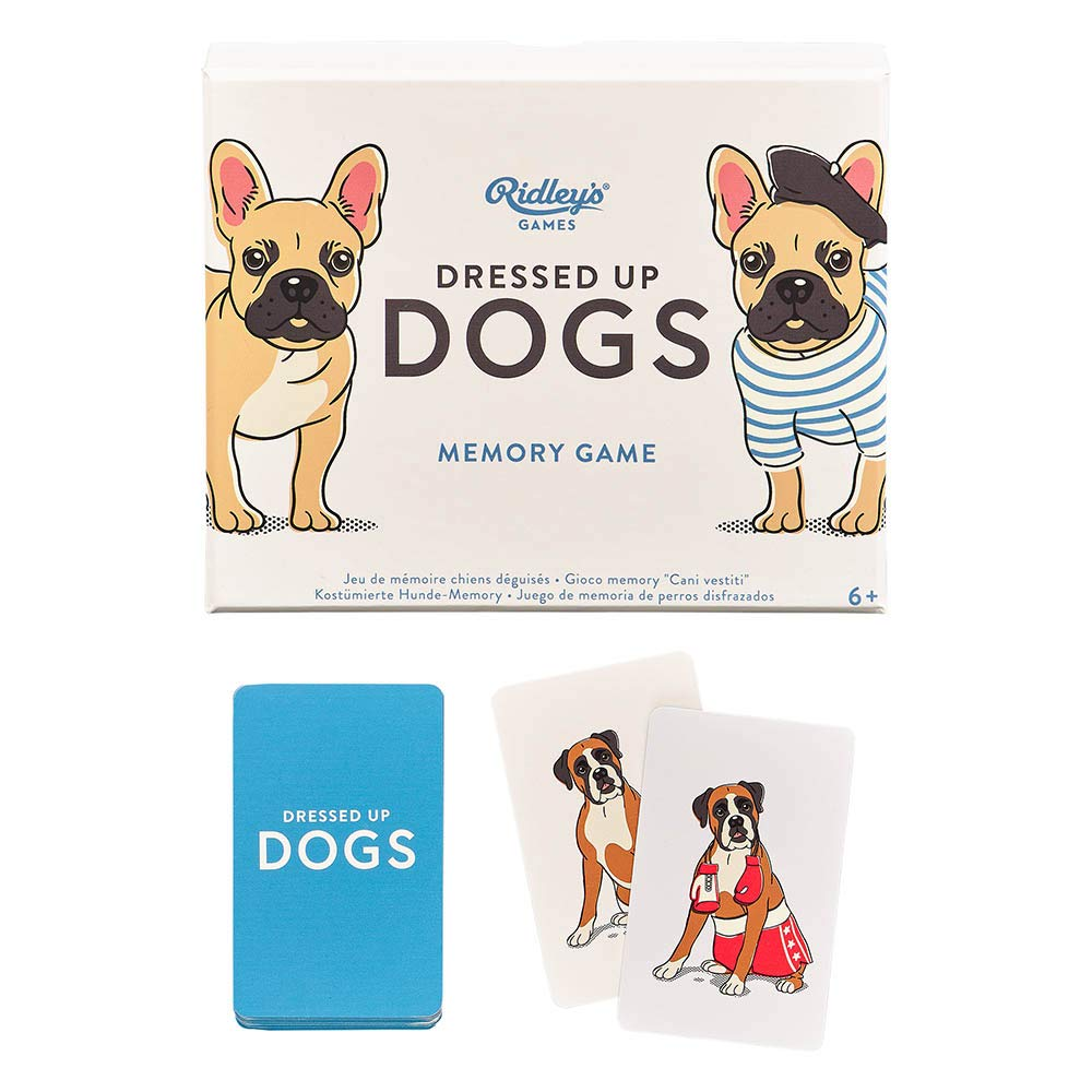 Dressed Up Dogs Memory Game