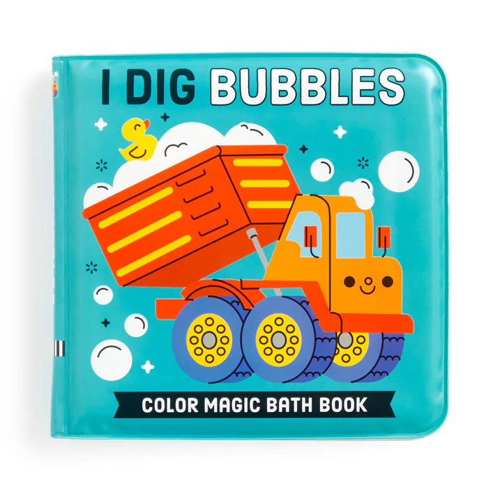 Color Magic Bath Book-  I Dig Bubbles!